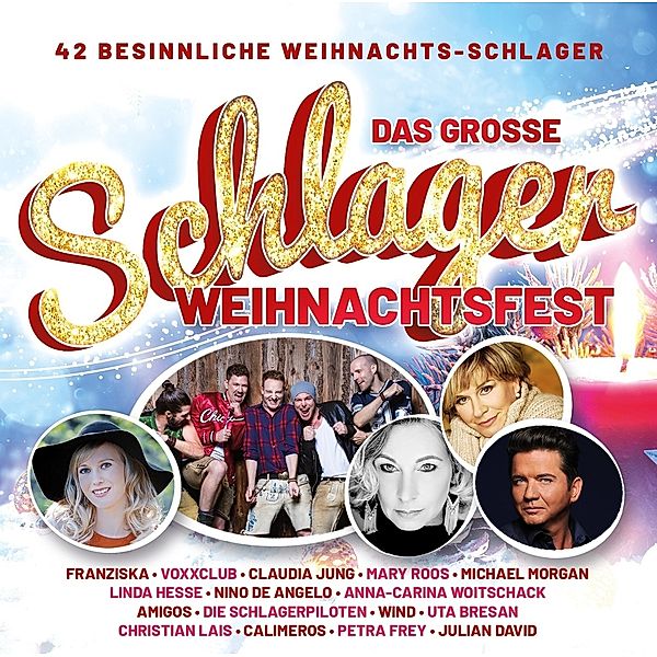 Das große Schlager Weihnachtsfest (2 CDs), Various