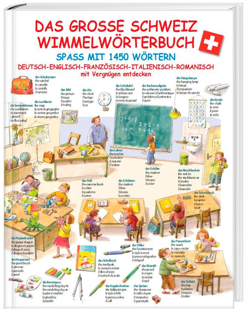 Das grosse Schweiz Wimmelwörterbuch Buch jetzt online bei Weltbild.ch  bestellen
