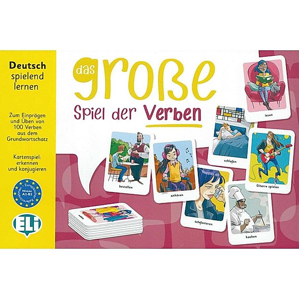 Klett Sprachen, Klett Sprachen GmbH Das grosse Spiel der Verben (Kartenspiel)