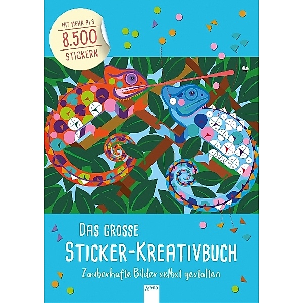 Das große Sticker-Kreativbuch. Zauberhafte Bilder selbst gestalten, Joanna Webster