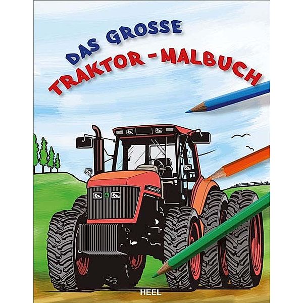Das grosse Traktor-Malbuch