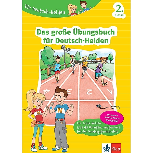 Das große Übungsbuch für Deutsch-Helden 2. Klasse