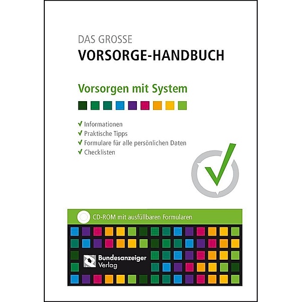 Das Große Vorsorge-Handbuch, m. CD-ROM