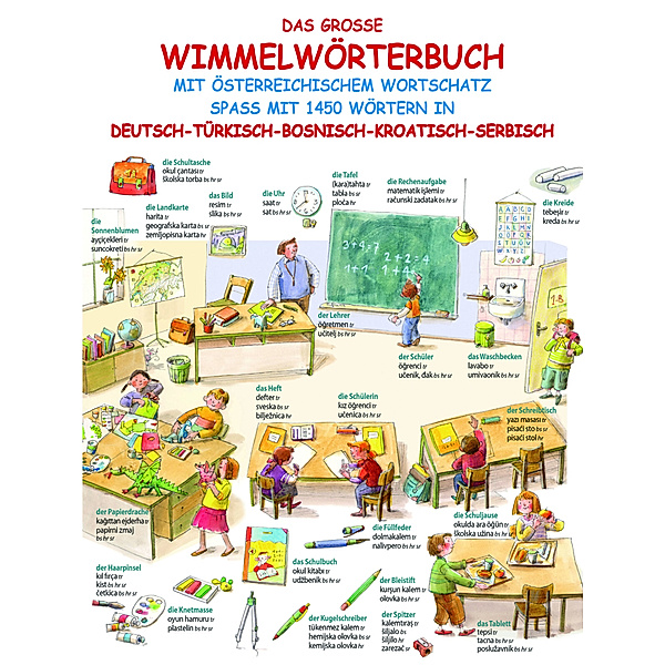 Das große Wimmelwörterbuch mit österreichischem Wortschatz