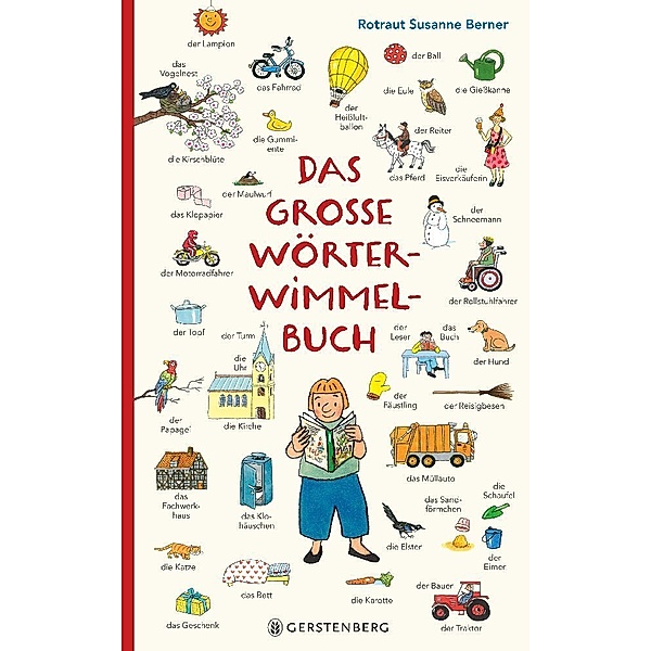 Das große Wörterwimmelbuch, Rotraut Susanne Berner