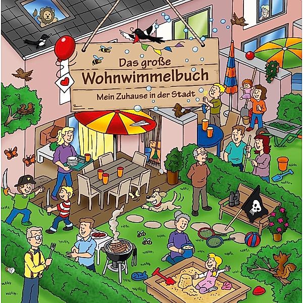 Das große Wohnwimmelbuch, Heike Fischer