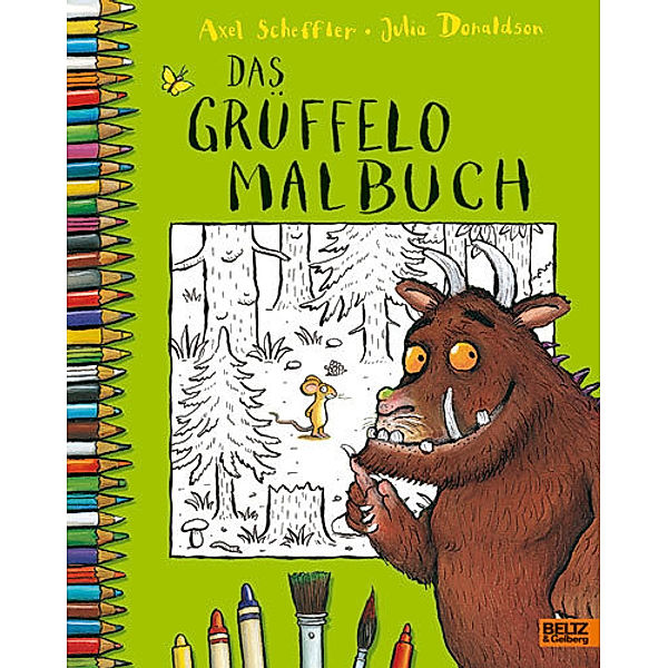 Das Grüffelo-Malbuch, Julia Donaldson, Axel Scheffler