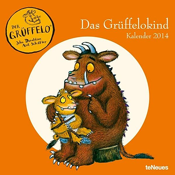 Das Grüffelokind, Mini-Broschürenkalender 2014, Julia Donaldson, Axel Scheffler