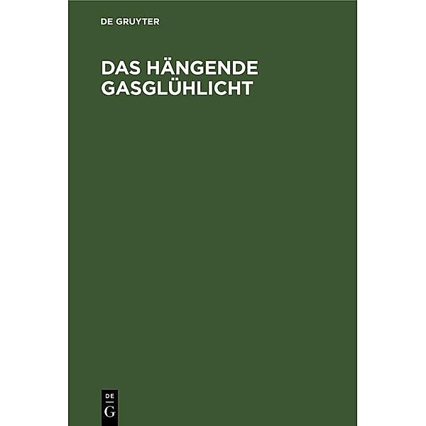 Das hängende Gasglühlicht / Jahrbuch des Dokumentationsarchivs des österreichischen Widerstandes