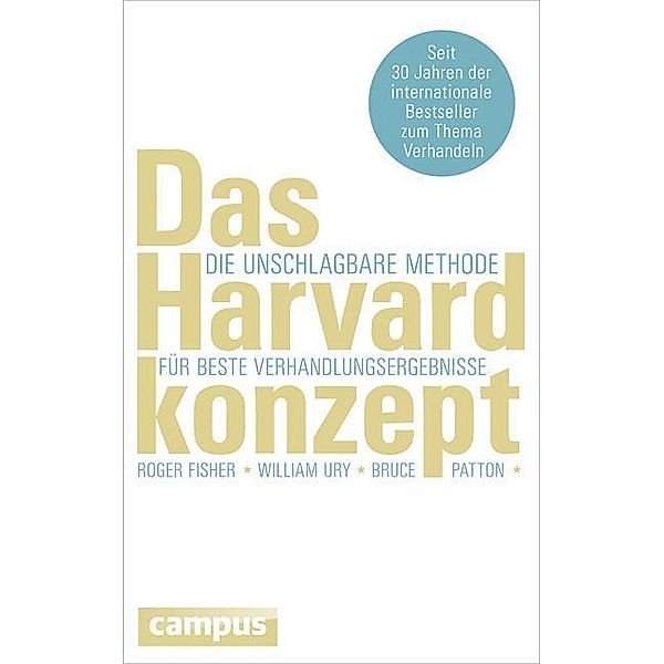 Das Harvard-Konzept, Roger Fisher, William Ury, Bruce Patton