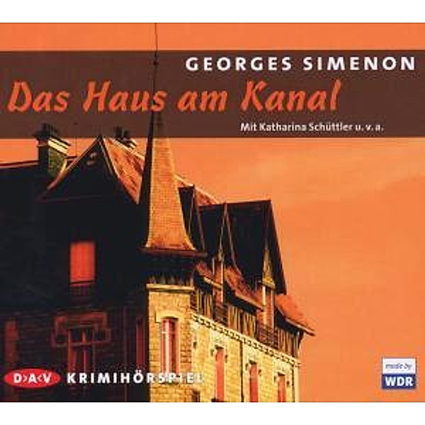 Das Haus am Kanal, CD, Georges Simenon