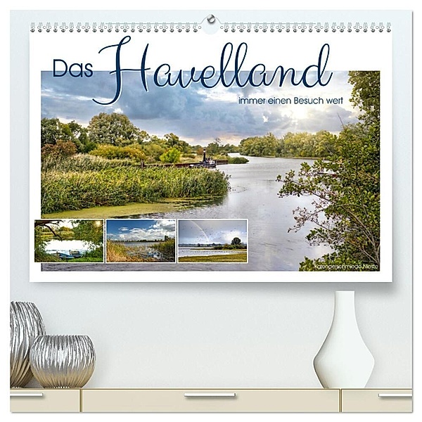 Das Havelland, immer einen Besuch wert (hochwertiger Premium Wandkalender 2024 DIN A2 quer), Kunstdruck in Hochglanz, Sabine Löwer