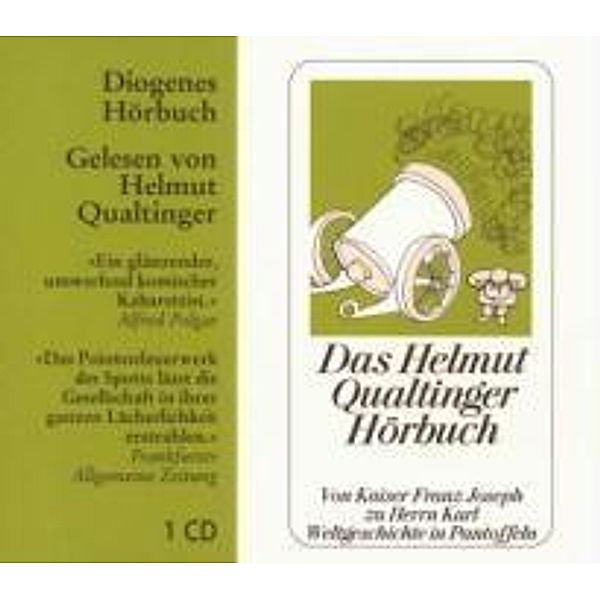 Das Helmut Qualtinger Hörbuch, 1 Audio-CD, Helmut Qualtinger