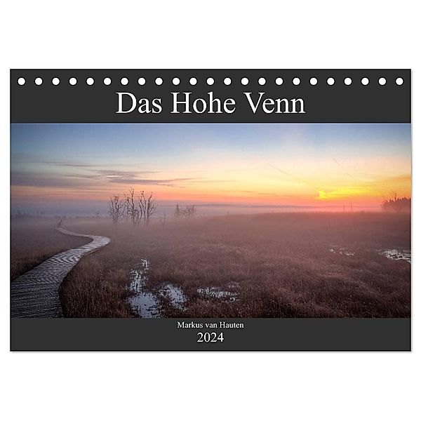 Das Hohe Venn (Tischkalender 2024 DIN A5 quer), CALVENDO Monatskalender, Markus van Hauten