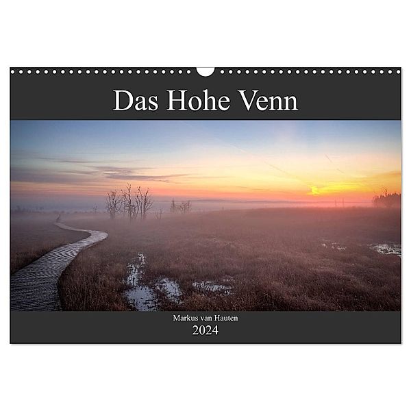 Das Hohe Venn (Wandkalender 2024 DIN A3 quer), CALVENDO Monatskalender, Markus van Hauten