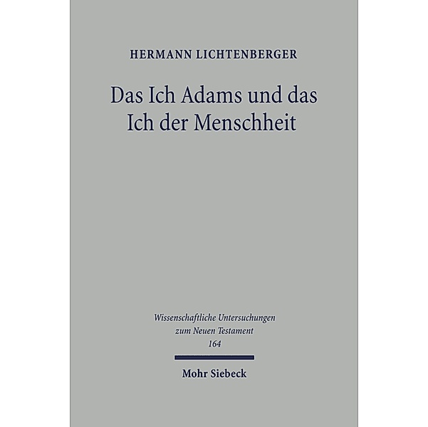 Das Ich Adams und das Ich der Menschheit, Hermann Lichtenberger