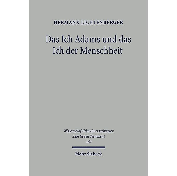 Das Ich Adams und das Ich der Menschheit, Hermann Lichtenberger