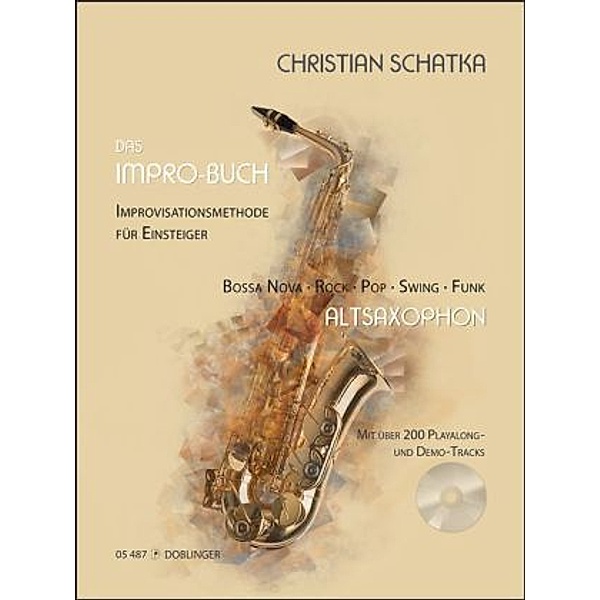 Das Impro-Buch, für Altsaxophon, m. Audio-CD, Christian Schatka