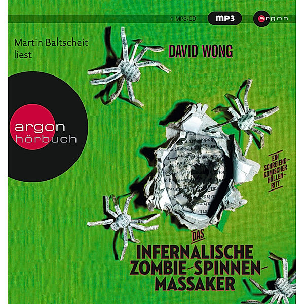 Das infernalische Zombie-Spinnen-Massaker, 1 MP3-CD, David Wong