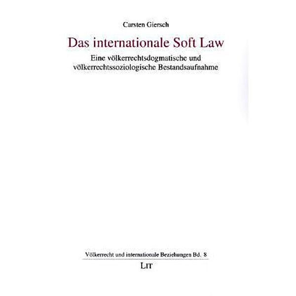 Das internationale Soft Law, Carsten Giersch