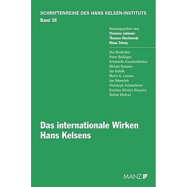 Das internationale Wirken Hans Kelsens