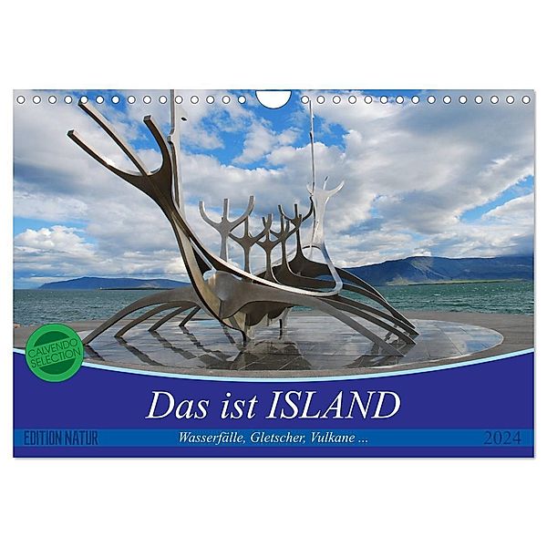 Das ist ISLAND (Wandkalender 2024 DIN A4 quer), CALVENDO Monatskalender, Philipp Burkart