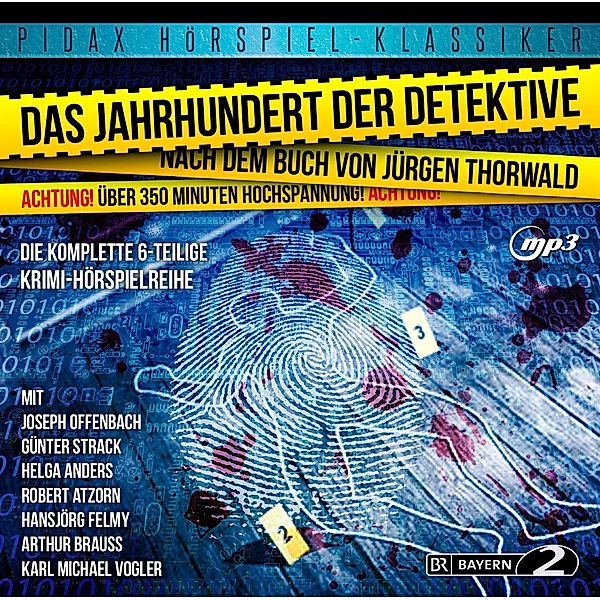 Das Jahrhundert der Detektive, 1 MP3-CD, Jürgen Thorwald