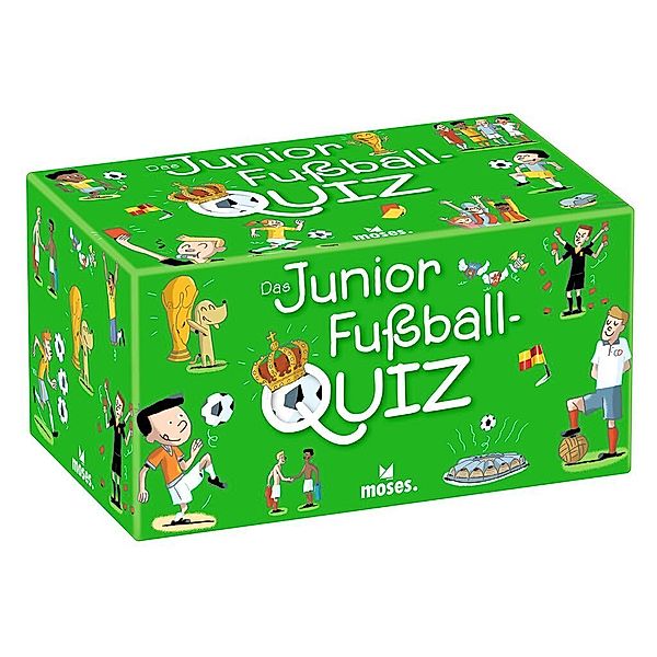 moses Verlag Das Junior Fußball-Quiz (Kinderspiel), Valentin Verthé