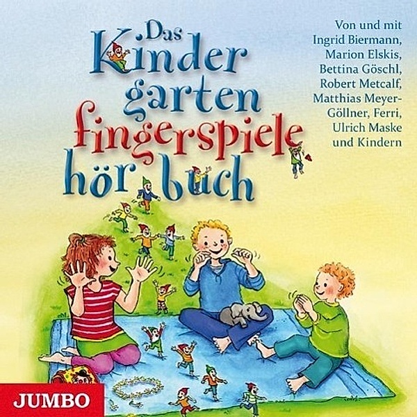 Das Kindergartenfingerspielehörbuch, 1 Audio-CD, Ingrid Biermann