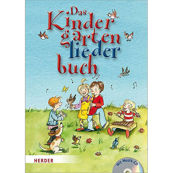 Das Kindergartenliederbuch, m. Audio-CD