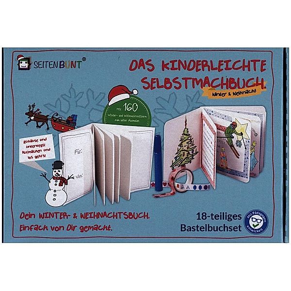 Seitenbunt, Baldham Das kinderleichte Selbstmachbuch - Winter und Weihnacht - Das kinderleichte Selbstmachbuch, Gloria Hiltmair