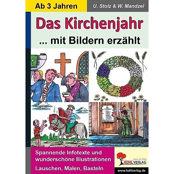 Das Kirchenjahr mit Bildern erzählt, Ulrike Stolz, Waldemar Mandzel