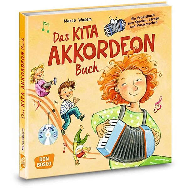 Das Kita-Akkordeon-Buch, m. Audio-CD, m. 1 Beilage, Marco Wasem