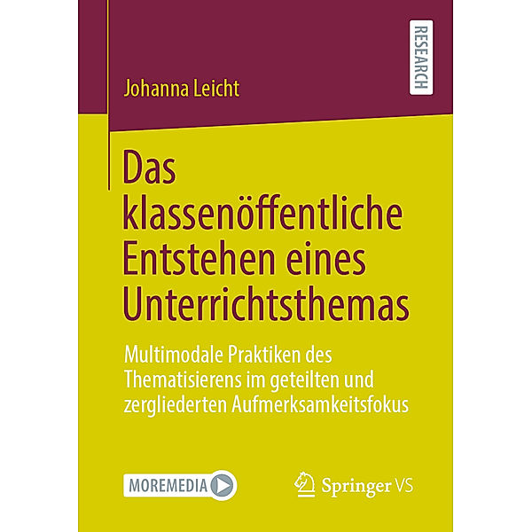 Das klassenöffentliche Entstehen eines Unterrichtsthemas, Johanna Leicht