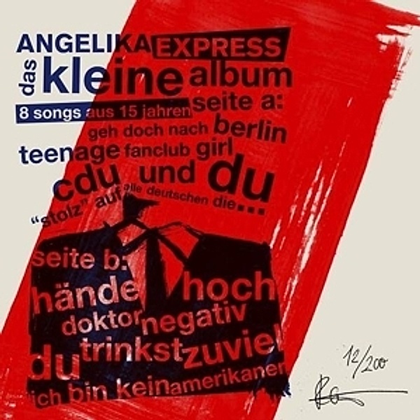 Das Kleine Album-8 Songs Aus 15 J (Vinyl), Angelika Express