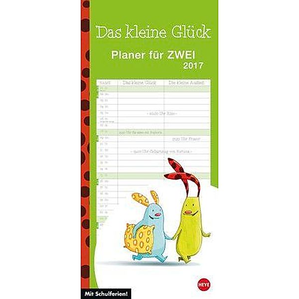 Das kleine Glück Planer für zwei 2017