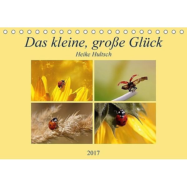 Das kleine, große Glück (Tischkalender 2017 DIN A5 quer), Heike Hultsch