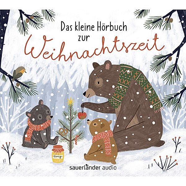 Das kleine Hörbuch zur Weihnachtszeit,1 Audio-CD, Gina Ruck-Pauquèt, Lorenz Pauli, Max Bolliger, James Krüss, Brigitte Weninger, Alfons Schweiggert