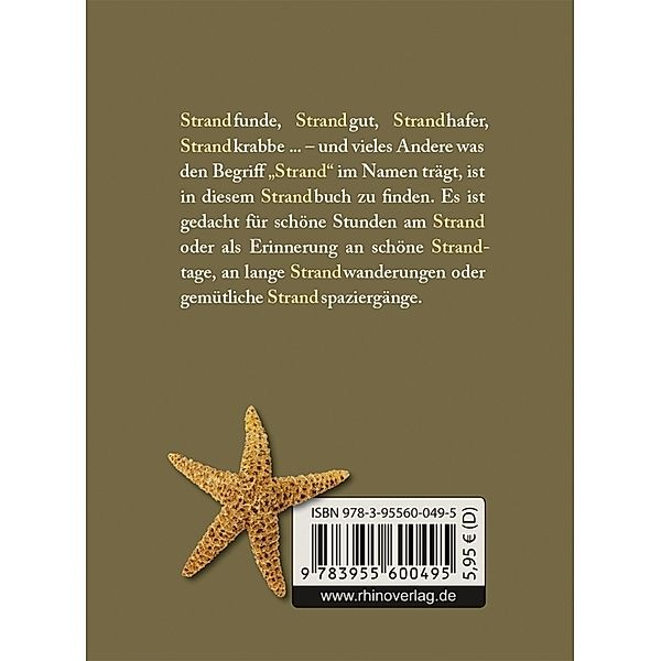 Das kleine Strandbuch, Rolf Reinicke