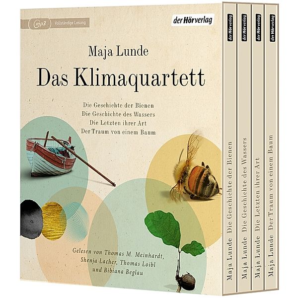 Das Klimaquartett,8 Audio-CD, 8 MP3, Maja Lunde