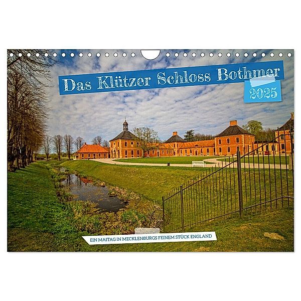 Das Klützer Schloss Bothmer - Ein Maitag in Mecklenburgs feinem Stück England (Wandkalender 2025 DIN A4 quer), CALVENDO Monatskalender, Calvendo, Holger Felix