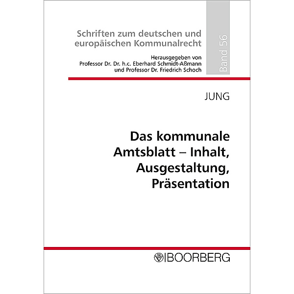 Das kommunale Amtsblatt - Inhalt, Ausgestaltung, Präsentation, Johanna Jung