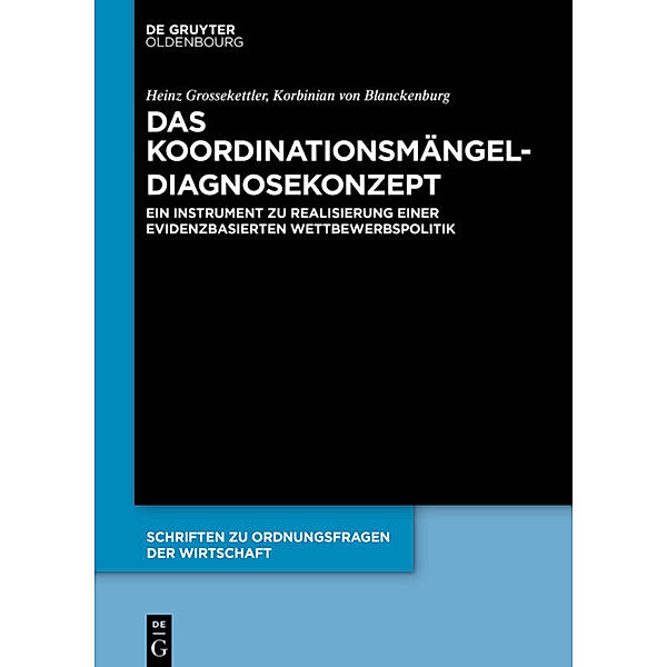 Das Koordinationsmängel-Diagnosekonzept, Heinz Grossekettler, Korbinian von Blanckenburg