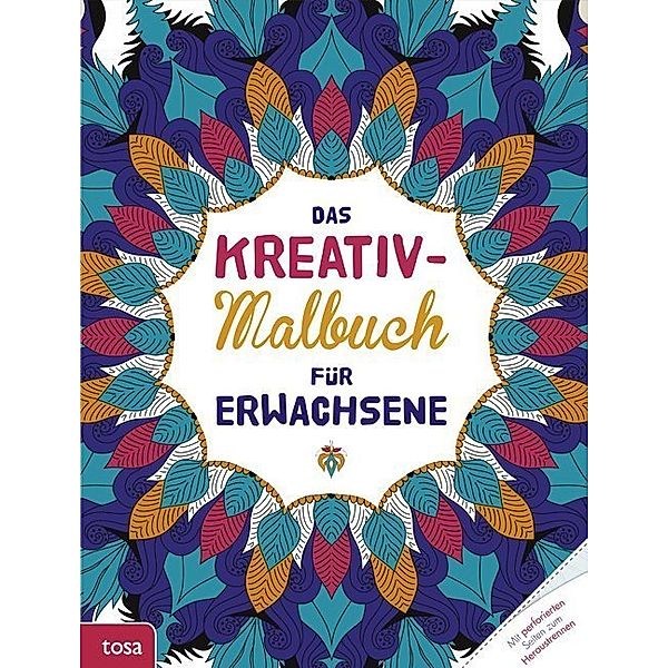 Das Kreativ-Malbuch für Erwachsene