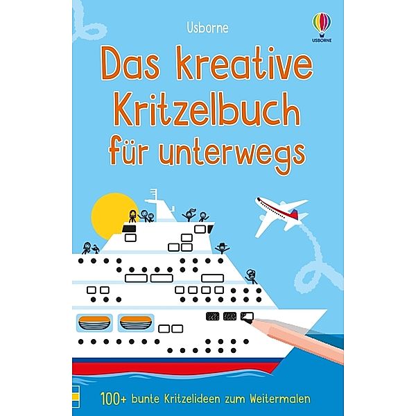 Das kreative Kritzelbuch für unterwegs