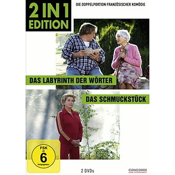 Das Labyrinth der Wörter / Das Schmuckstück, Jean Becker, Jean-loup Dabadie, Marie-Sabine Roger, Pierre Barillet, Jean-Pierre Grédy, François Ozon