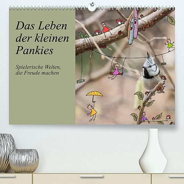 Das Leben der kleinen Pankies (Premium, hochwertiger DIN A2 Wandkalender 2023, Kunstdruck in Hochglanz), Heike Langenkamp