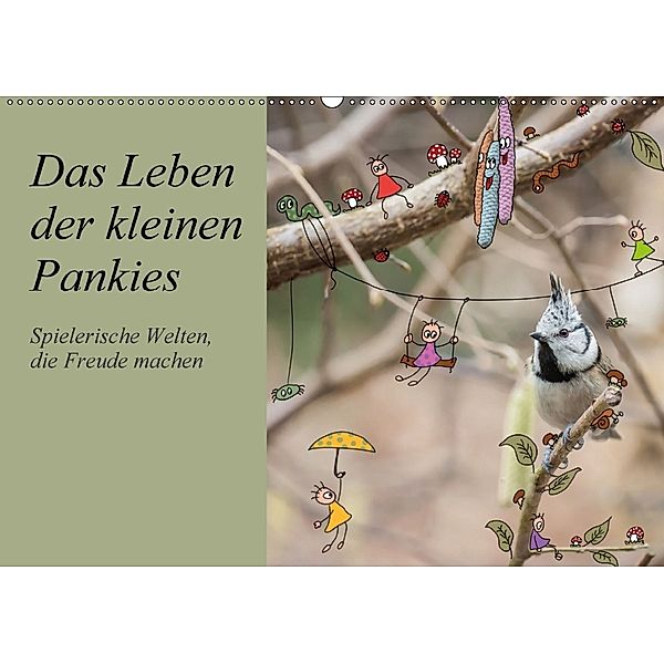 Das Leben der kleinen Pankies (Wandkalender 2018 DIN A2 quer), Heike Langenkamp