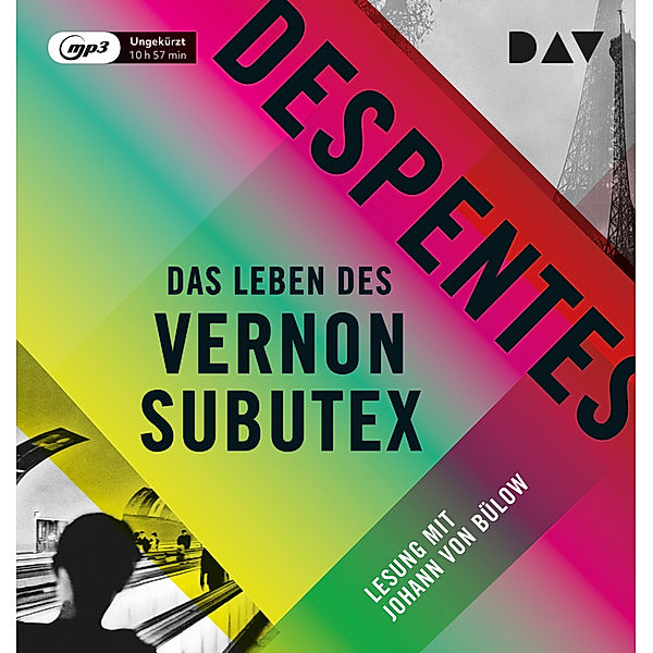 Das Leben des Vernon Subutex, MP3-CD, Virginie Despentes