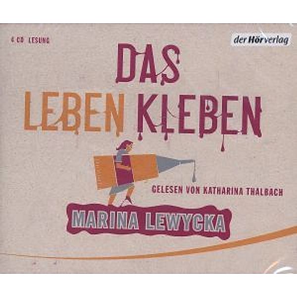 Das Leben kleben, 4 Audio-CDs, Marina Lewycka
